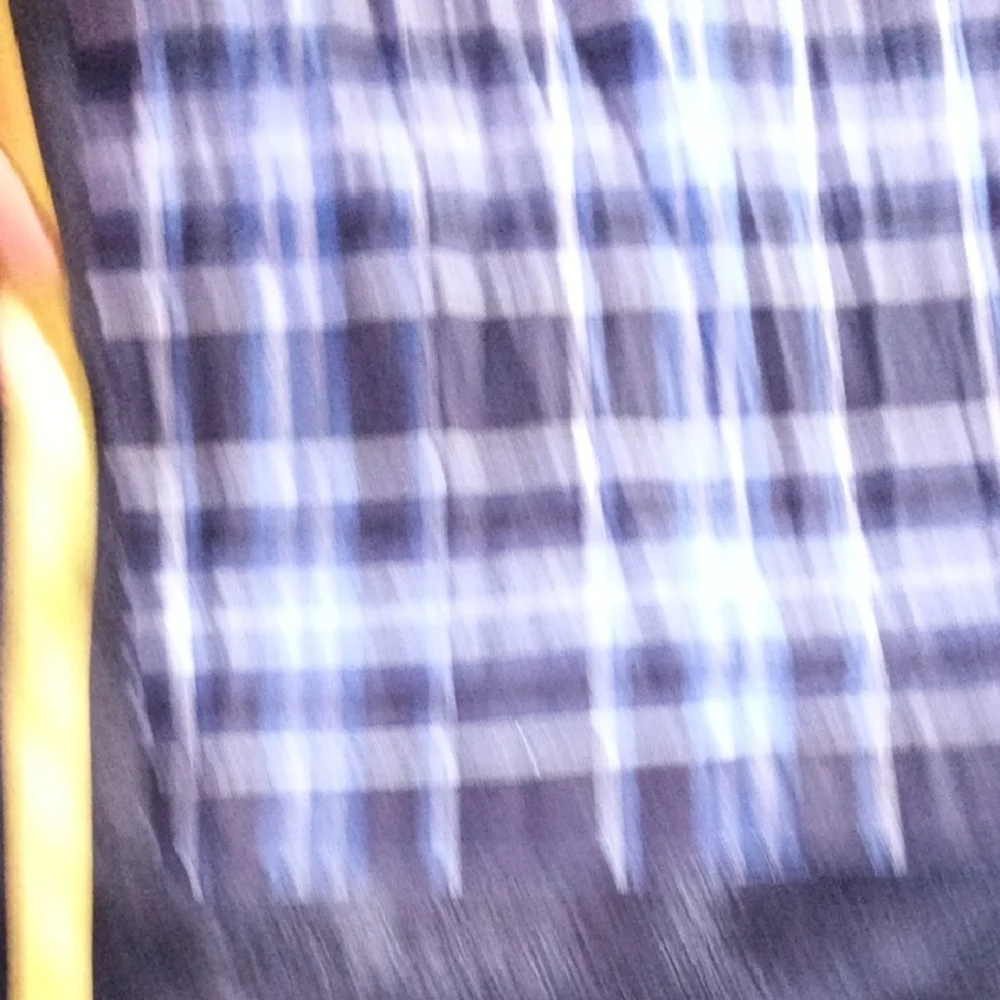 Men's Plaid Pajama Pants in Black and White